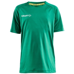 Craft Jr. Evolve Tee team green