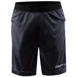 Craft Jr. Evolve Zip Pocket Shorts asphalt