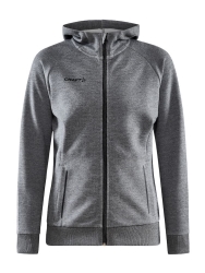 Craft W Core Soul Full Zip Hood dark grey melange