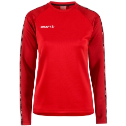 Craft W Squad 2.0 crewneck bright red