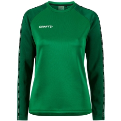 Craft W Squad 2.0 crewneck team green