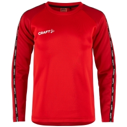 Craft JR Squad 2.0 Crewneck bright red