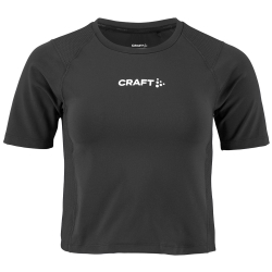 Craft W Rush 2.0 Crop Tee black