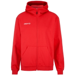 Craft M community 2.0 FZ Hoodie bright red