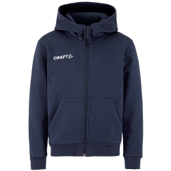 Craft Jr Community 2.0 FZ Hoodie navy