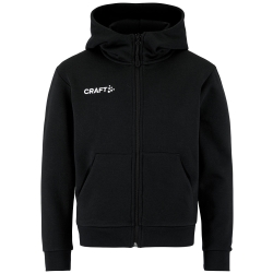 Craft Jr Community 2.0 FZ Hoodie black