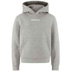 Craft JR Community 2.0 Logo Hoodie grey melange