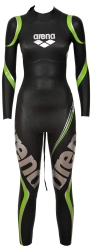 Arena Triwetsuit Carbon dames black