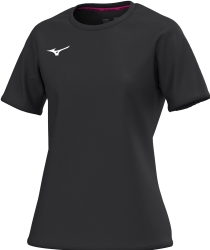 Mizuno W training core tee black