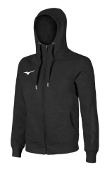 Mizuno sweat FZ hoodie black