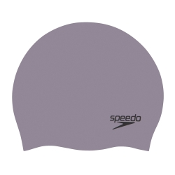 Speedo Moulded Silicone cap grey