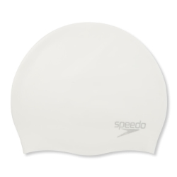 Speedo Moulded Silicone Cap white-silver