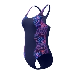 Speedo Print Medalist 1P navy-pink