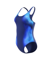 Speedo Print Medalist 1p navy-blue