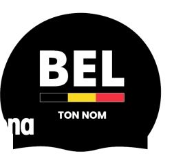 Arena Moulded Country Cap with name Belgium black