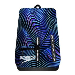 Speedo 35L Team Bag Printed black-blue