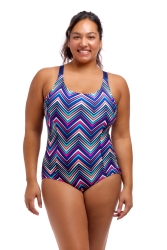 Funkita Ladies Brace Me Back One Piece point out
