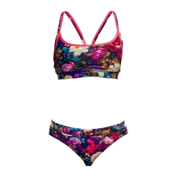 Funkita Ladies Sports Top bed of roses