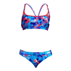 Funkita Ladies Sports Brief Messy Messy Messy