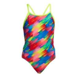 Funkita Girls Diamond Back One Piece Stroked
