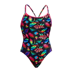 Funkita Ladies Diamond Back One Piece Lost Leaf