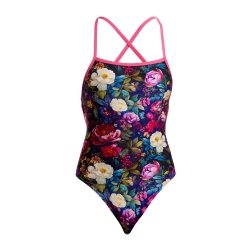 Funkita Ladies Strapped In One Piece bed of roses