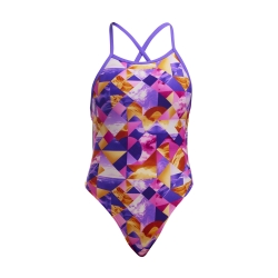 Funkita Girls Tie Me Tight On ocean sunset