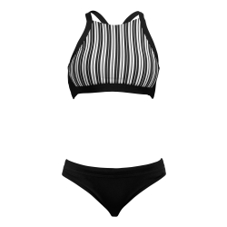 Funkita Ladies Hi Light Swim Top Chain Gang