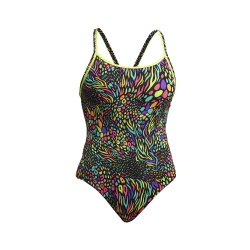 Funkita Girls Diamond Back One Piece Spot Me