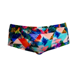 Funky Trunks Mens Classic Trunks palm prism