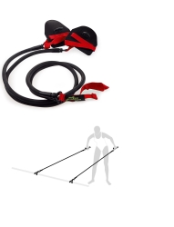 Mad Wave trainer dry training black/red 5,4-14,1 kg